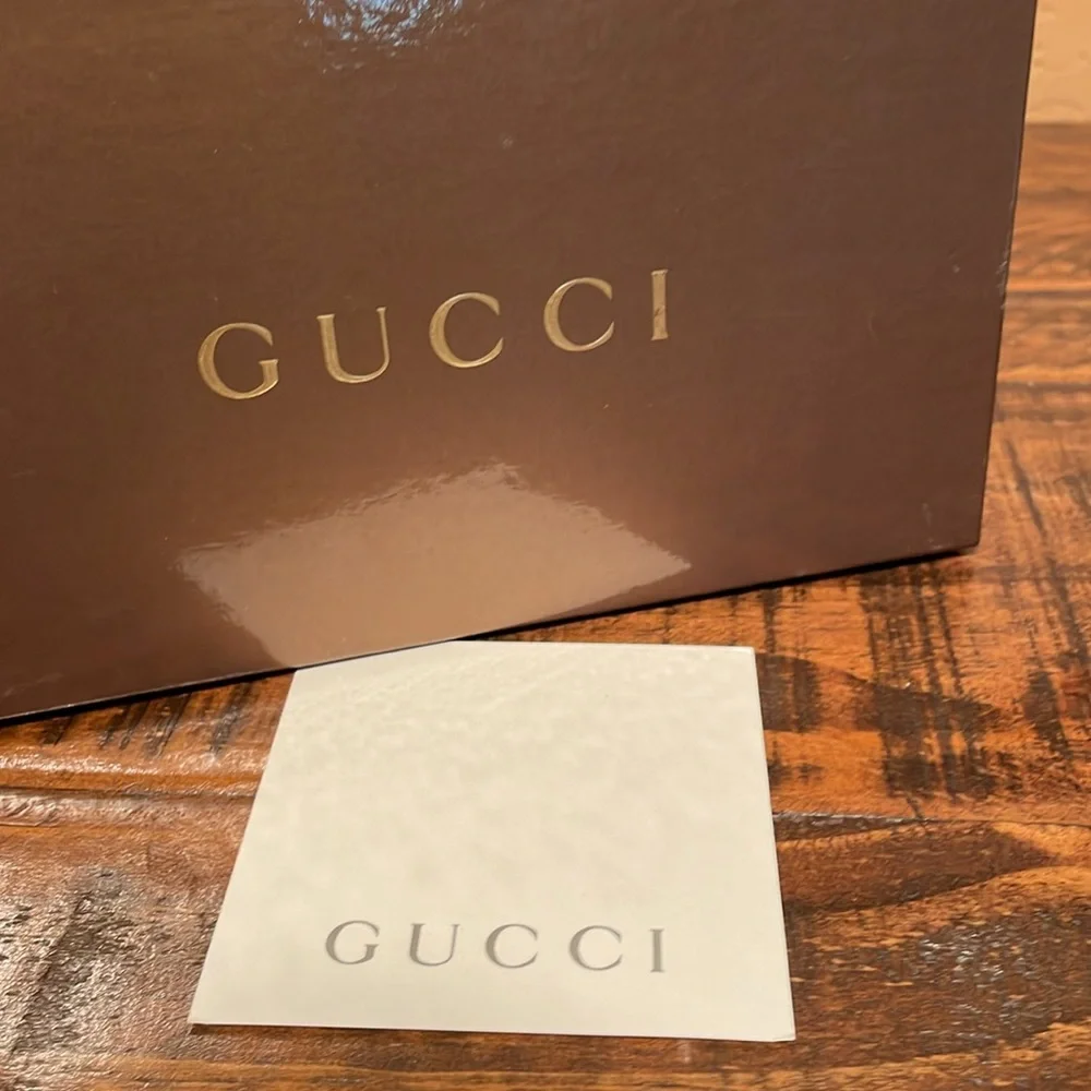 Gucci Guccissima Pink and Cream Floral Wallet with box - Picture 16 of 16